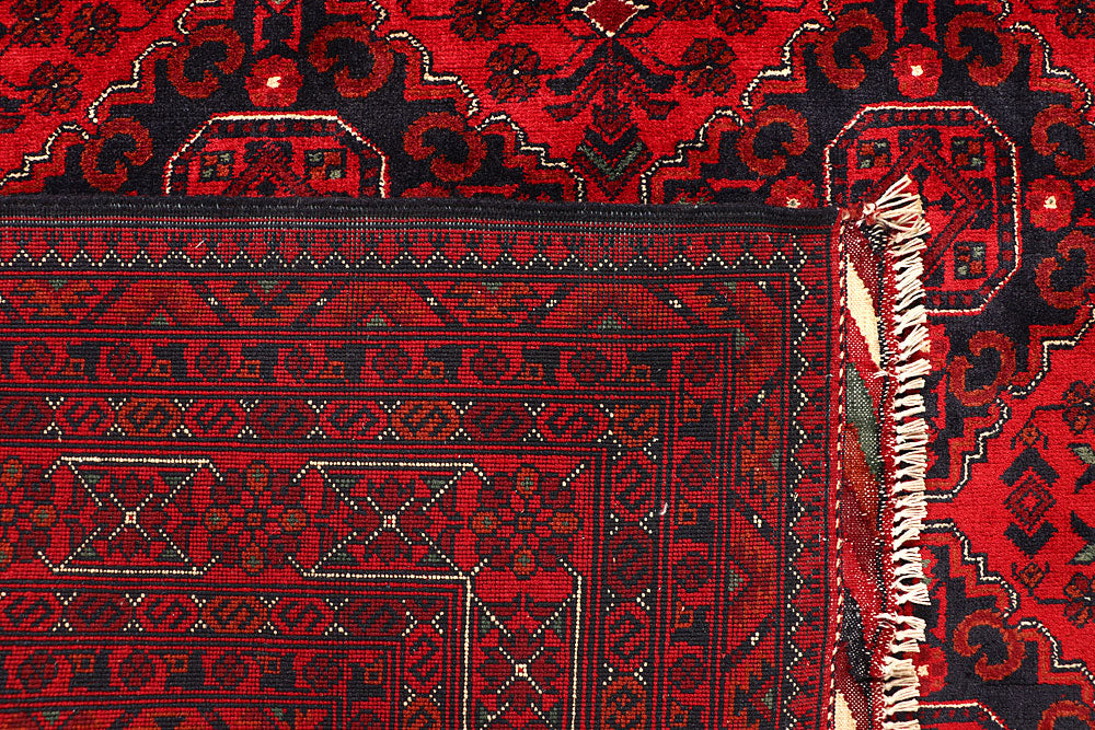 Dark Red Khal Mohammadi 6' 7 x 9' 6 - No. 67033 - ALRUG Rug Store