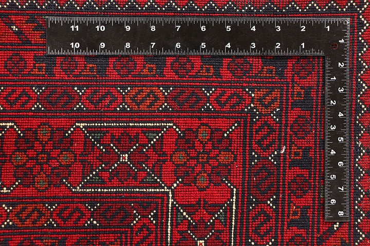 Dark Red Khal Mohammadi 6' 7 x 9' 6 - No. 67033 - ALRUG Rug Store
