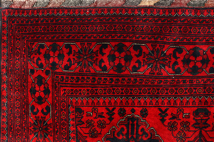 Dark Red Khal Mohammadi 6' 8 x 10' 2 - No. 67034 - ALRUG Rug Store