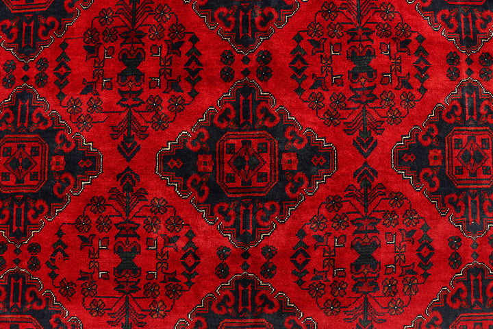 Dark Red Khal Mohammadi 6'  8" x 10'  2" - No. QA60641
