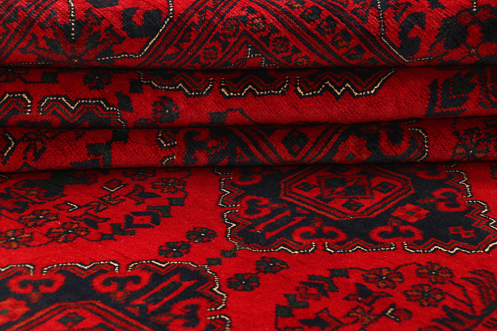 Dark Red Khal Mohammadi 6' 8 x 10' 2 - No. 67034 - ALRUG Rug Store