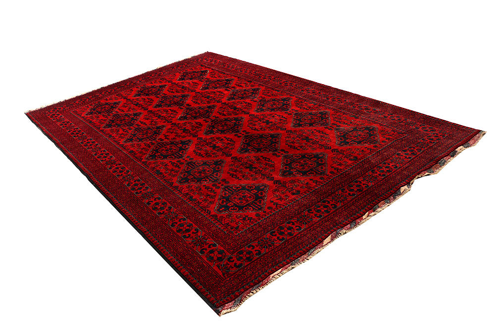 Dark Red Khal Mohammadi 6' 8 x 10' 2 - No. 67034 - ALRUG Rug Store