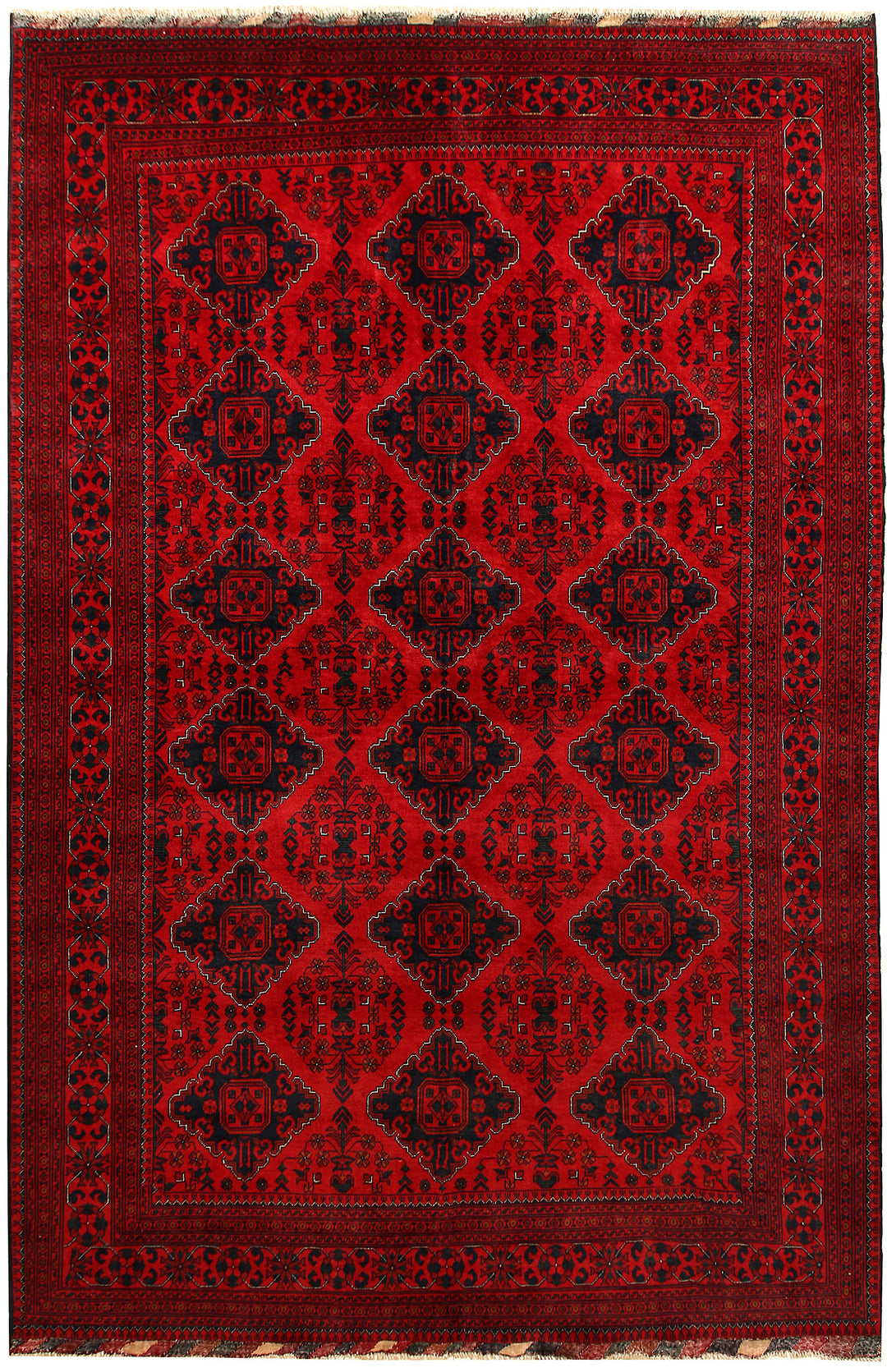 Dark Red Khal Mohammadi 6' 8 x 10' 2 - No. 67034 - ALRUG Rug Store