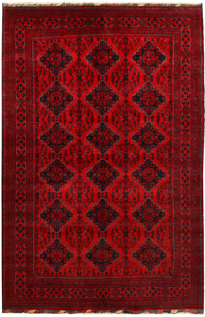 Dark Red Khal Mohammadi 6' 8 x 10' 2 - No. 67034 - ALRUG Rug Store
