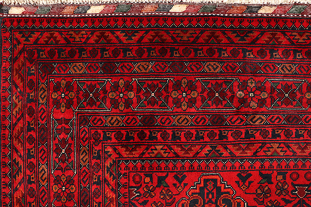 Dark Red Khal Mohammadi 6' 6 x 9' 8 - No. 67036 - ALRUG Rug Store