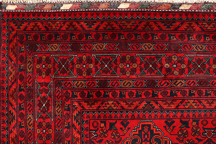 Dark Red Khal Mohammadi 6' 6 x 9' 8 - No. 67036 - ALRUG Rug Store