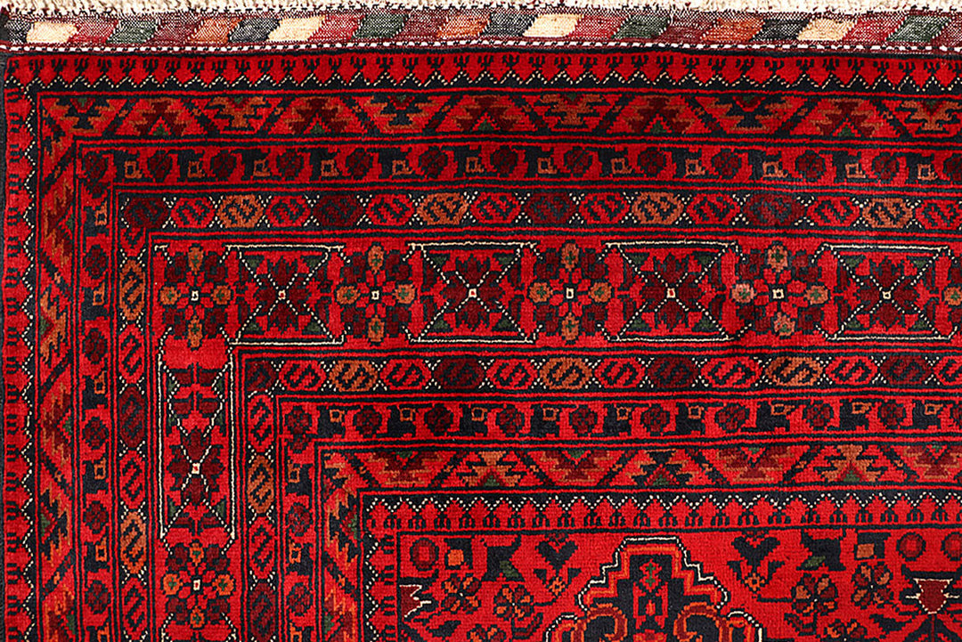 Dark Red Khal Mohammadi 6'  6" x 9'  8" - No. QA69884