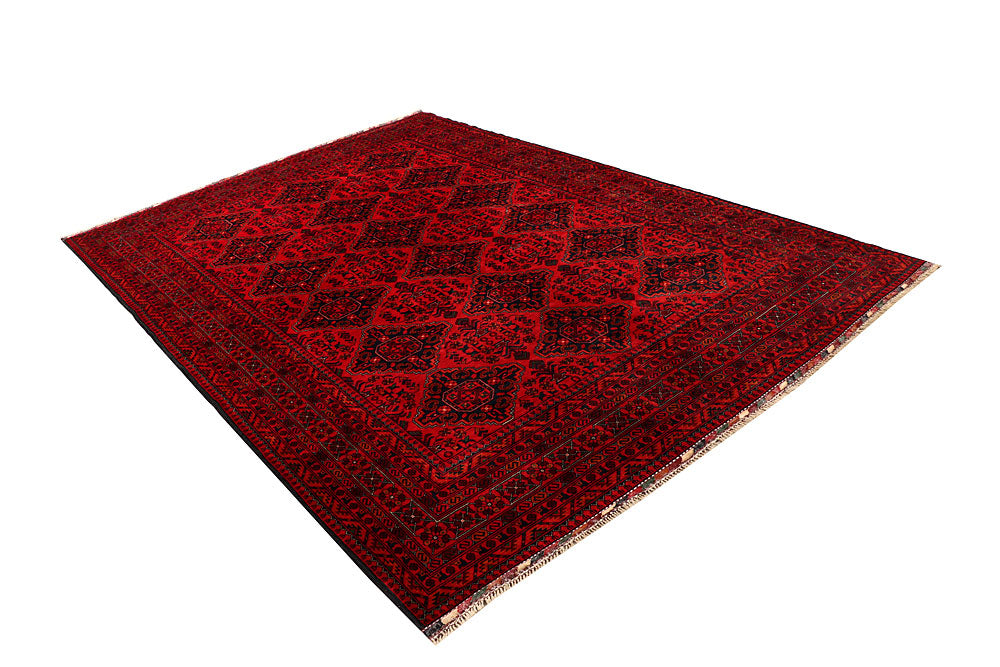 Dark Red Khal Mohammadi 6' 6 x 9' 8 - No. 67036 - ALRUG Rug Store