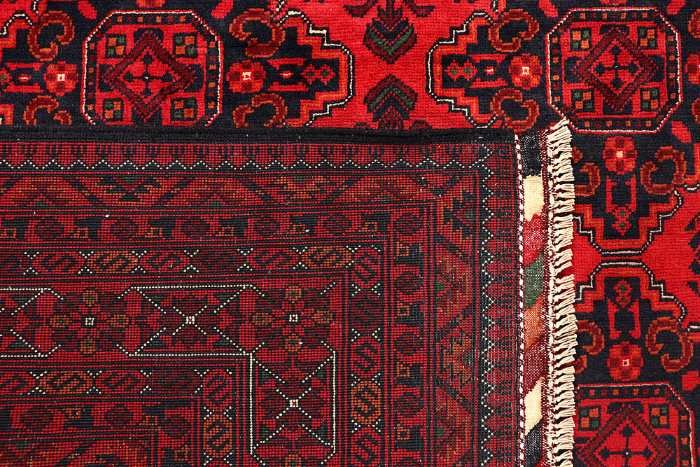 Dark Red Khal Mohammadi 6' 6 x 9' 8 - No. 67036 - ALRUG Rug Store