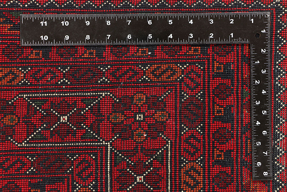 Dark Red Khal Mohammadi 6' 6 x 9' 8 - No. 67036 - ALRUG Rug Store