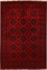Dark Red Khal Mohammadi 6'  6" x 9'  8" - No. QA69884