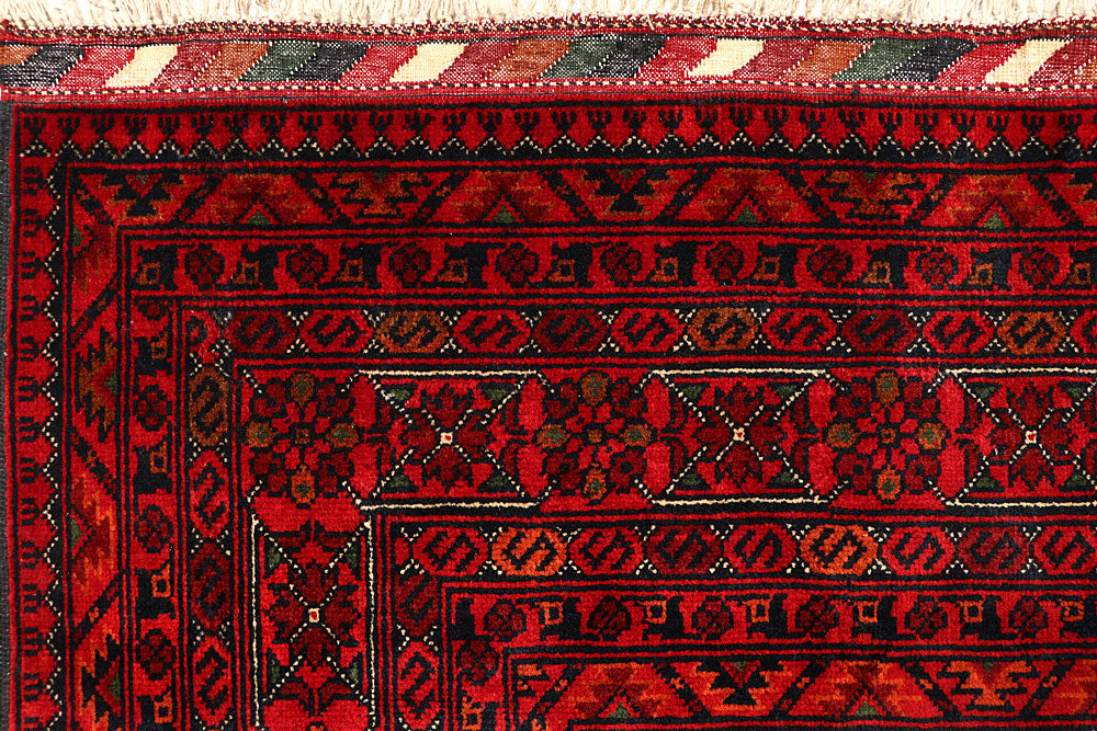 Dark Red Khal Mohammadi 6' 8 x 9' 6 - No. 67037 - ALRUG Rug Store
