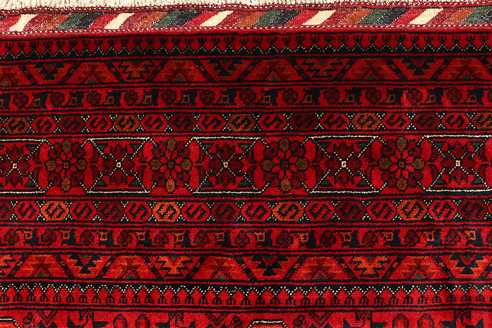 Dark Red Khal Mohammadi 6' 8 x 9' 6 - No. 67037 - ALRUG Rug Store