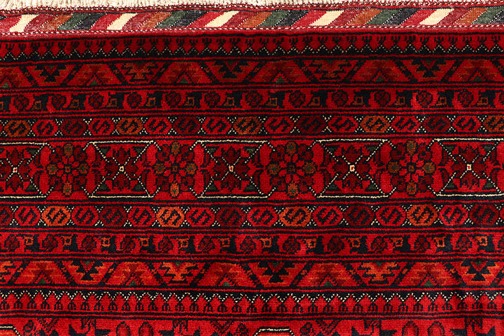Dark Red Khal Mohammadi 6' 8 x 9' 6 - No. 67037 - ALRUG Rug Store