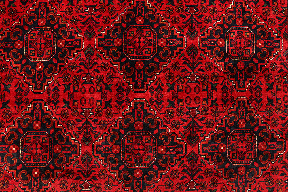 Dark Red Khal Mohammadi 6' 8 x 9' 6 - No. 67037 - ALRUG Rug Store