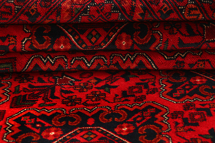 Dark Red Khal Mohammadi 6' 8 x 9' 6 - No. 67037 - ALRUG Rug Store