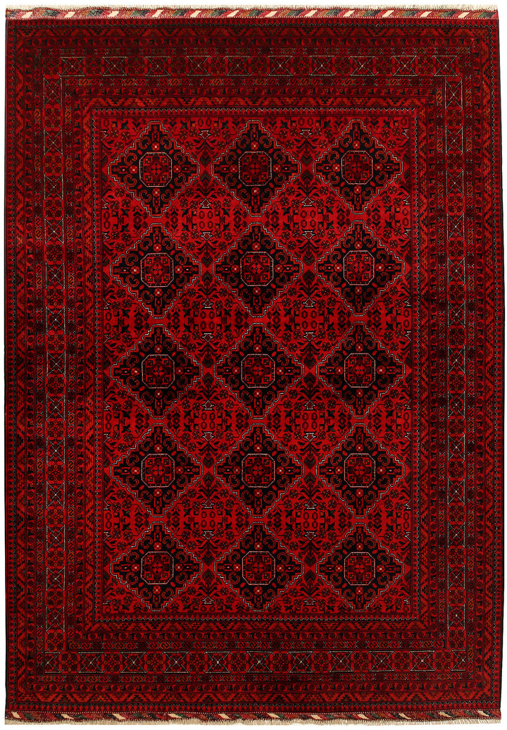 Dark Red Khal Mohammadi 6' 8 x 9' 6 - No. 67037 - ALRUG Rug Store