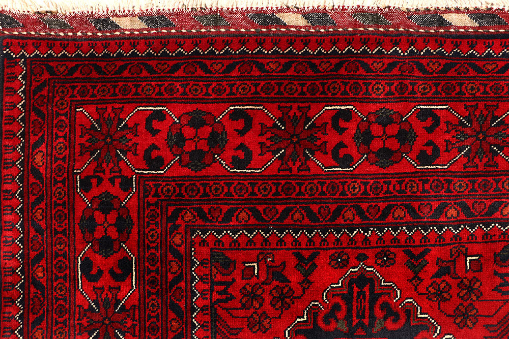 Dark Red Khal Mohammadi 6' 6 x 9' 5 - No. 67038 - ALRUG Rug Store