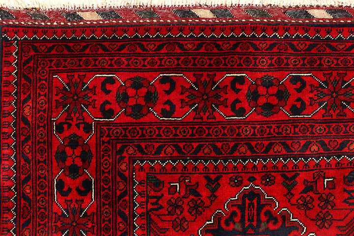 Dark Red Khal Mohammadi 6'  6" x 9'  5" - No. QA22286
