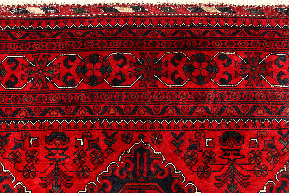 Dark Red Khal Mohammadi 6' 6 x 9' 5 - No. 67038 - ALRUG Rug Store