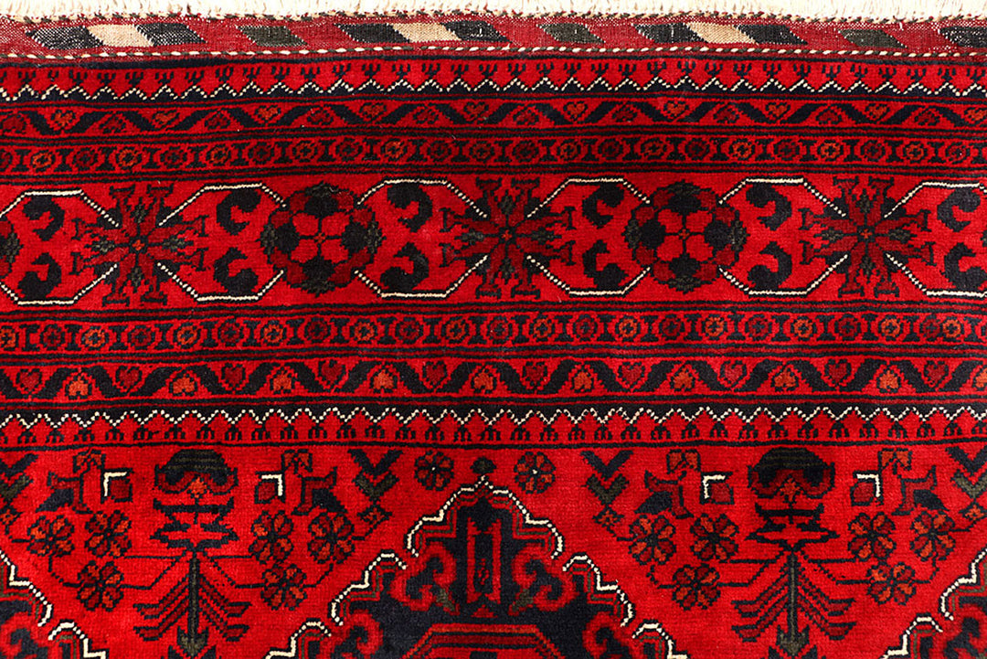 Dark Red Khal Mohammadi 6'  6" x 9'  5" - No. QA22286