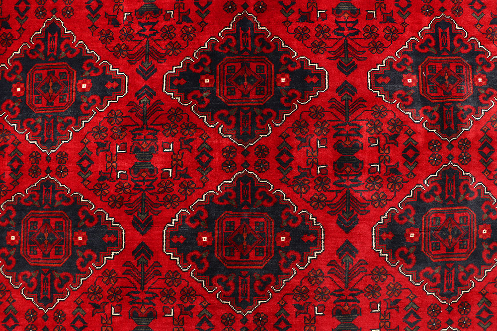 Dark Red Khal Mohammadi 6' 6 x 9' 5 - No. 67038 - ALRUG Rug Store