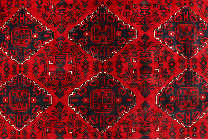 Dark Red Khal Mohammadi 6' 6 x 9' 5 - No. 67038 - ALRUG Rug Store