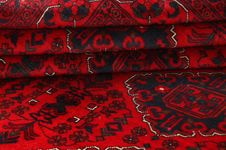 Dark Red Khal Mohammadi 6' 6 x 9' 5 - No. 67038 - ALRUG Rug Store
