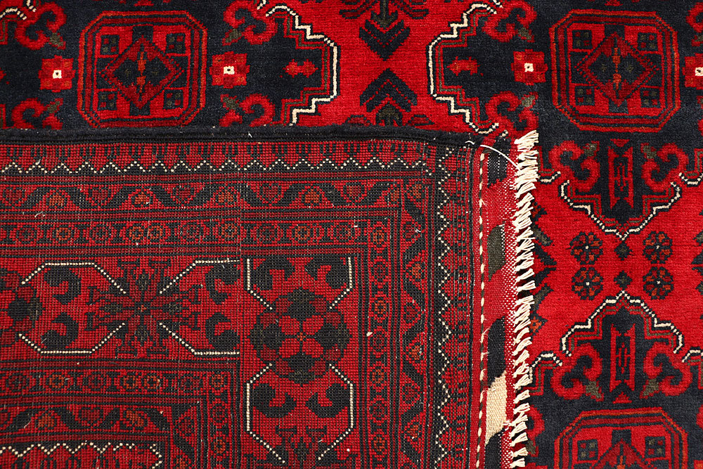 Dark Red Khal Mohammadi 6' 6 x 9' 5 - No. 67038 - ALRUG Rug Store