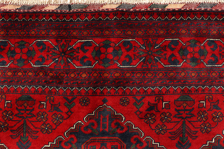 Dark Red Khal Mohammadi 6'  7" x 9'  8" - No. QA40820