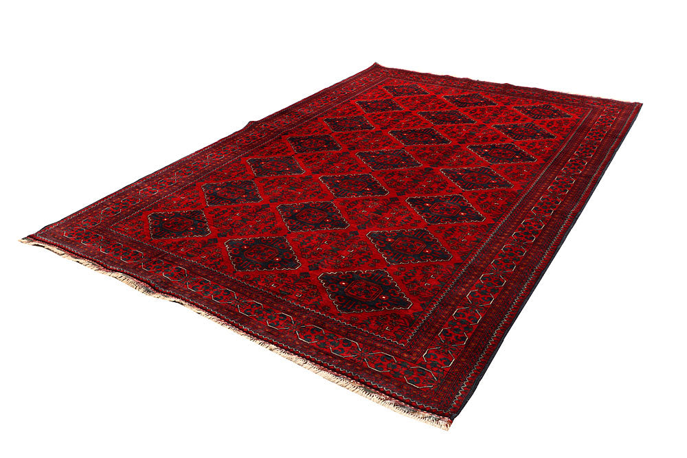 Dark Red Khal Mohammadi 6' 7 x 9' 8 - No. 67039 - ALRUG Rug Store