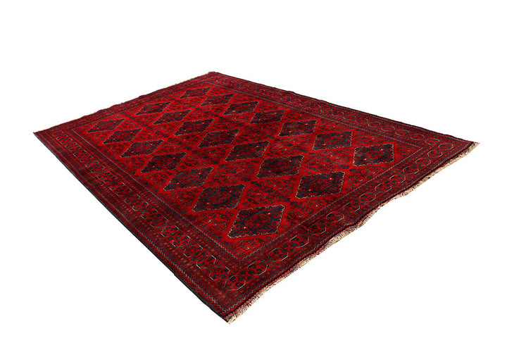 Dark Red Khal Mohammadi 6' 7 x 9' 8 - No. 67039 - ALRUG Rug Store