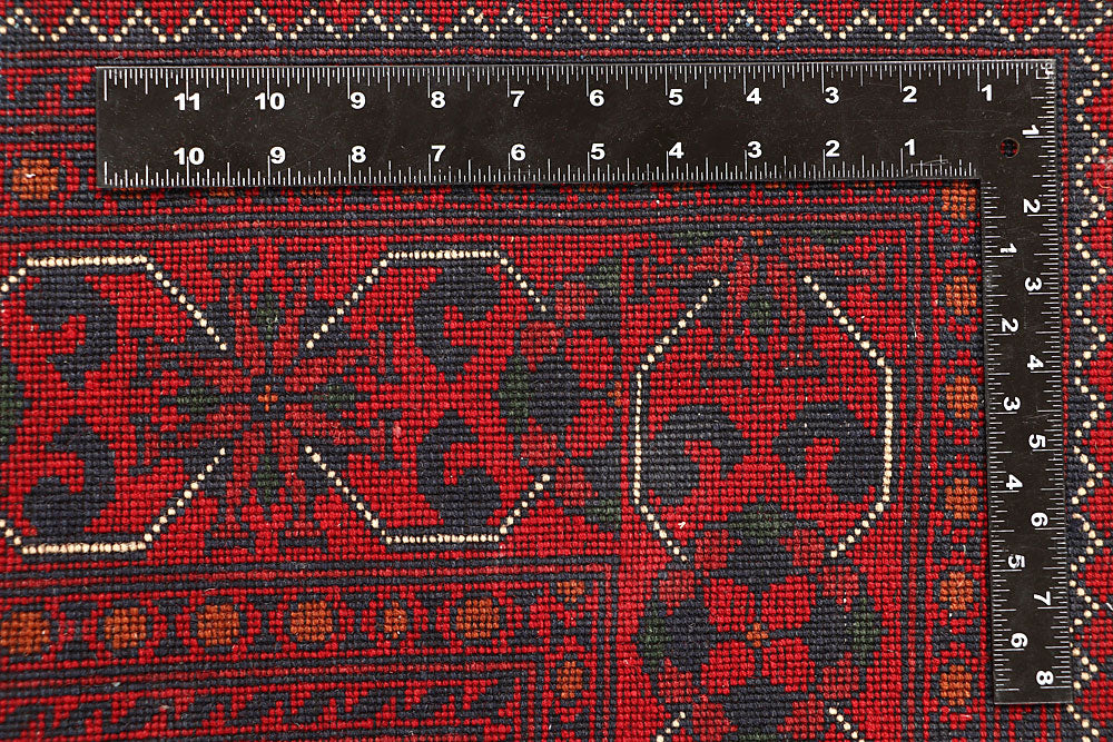 Dark Red Khal Mohammadi 6' 7 x 9' 8 - No. 67039 - ALRUG Rug Store