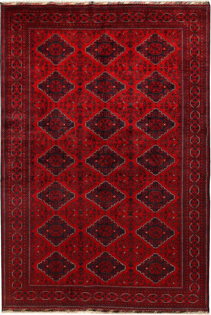 Dark Red Khal Mohammadi 6' 7 x 9' 8 - No. 67039 - ALRUG Rug Store