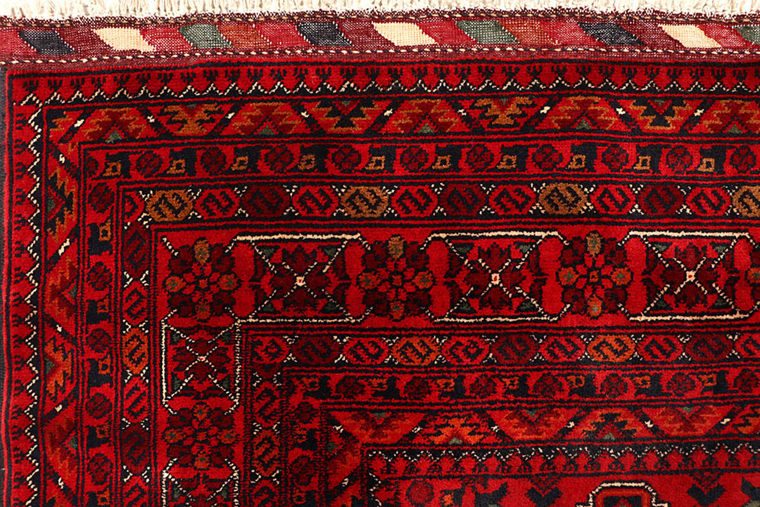 Dark Red Khal Mohammadi 6'  8" x 9'  9" - No. QA76388