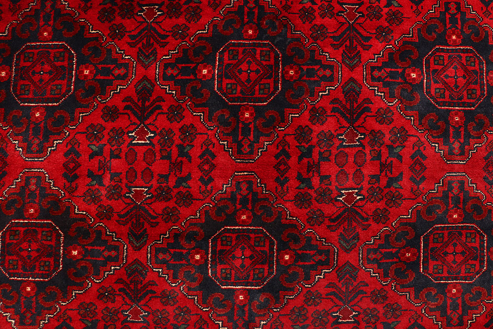 Dark Red Khal Mohammadi 6' 8 x 9' 9 - No. 67040 - ALRUG Rug Store