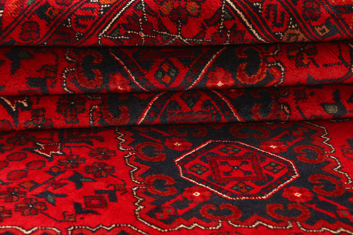 Dark Red Khal Mohammadi 6' 8 x 9' 9 - No. 67040 - ALRUG Rug Store
