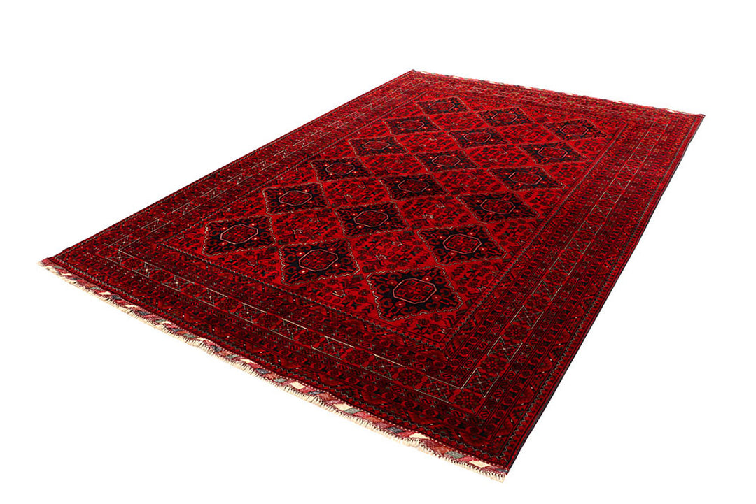 Dark Red Khal Mohammadi 6'  8" x 9'  9" - No. QA76388