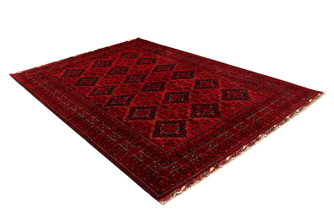 Dark Red Khal Mohammadi 6'  8" x 9'  9" - No. QA76388