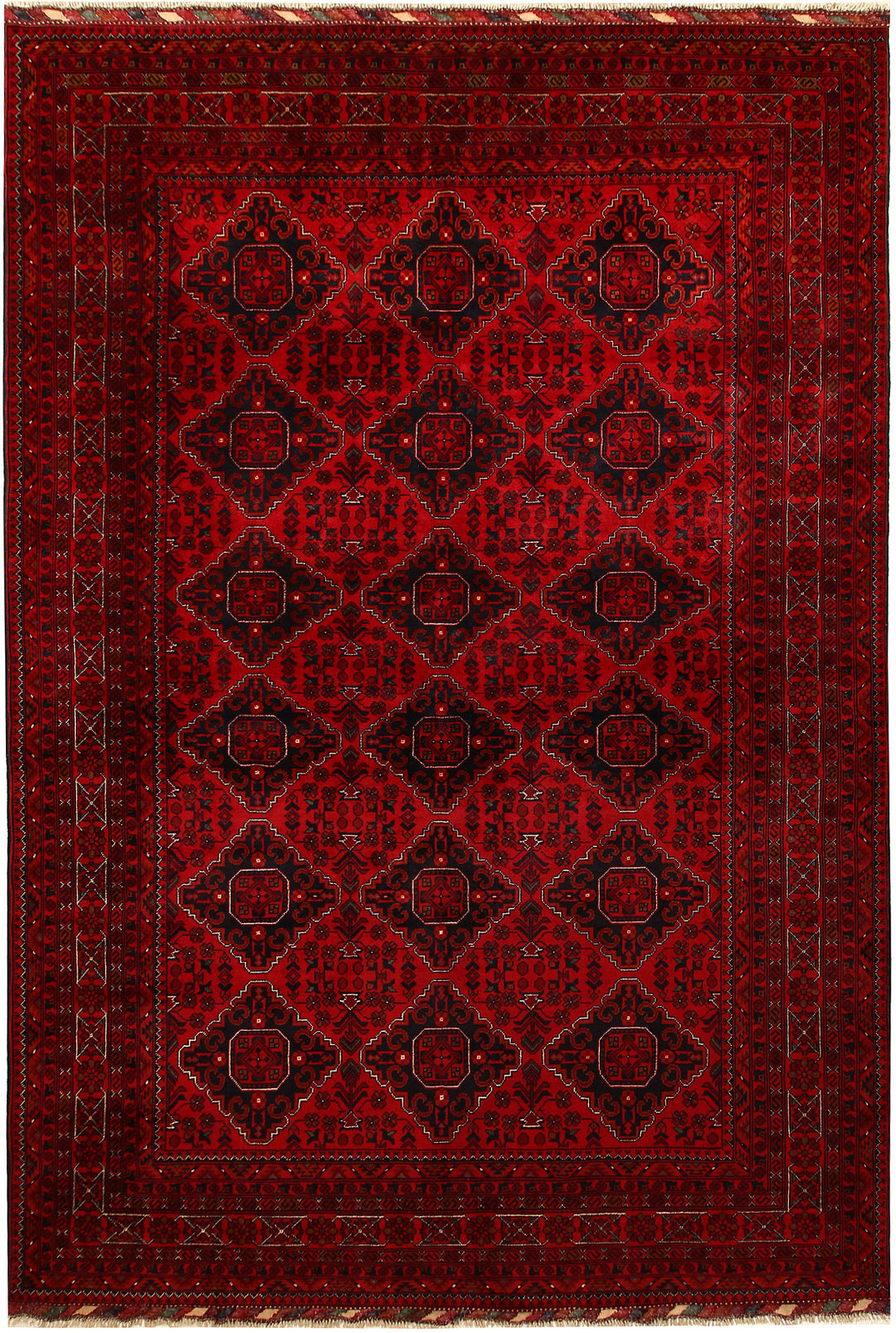 Dark Red Khal Mohammadi 6' 8 x 9' 9 - No. 67040 - ALRUG Rug Store