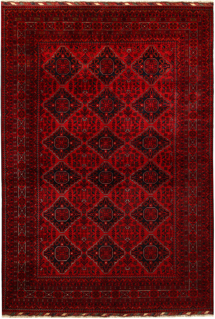 Dark Red Khal Mohammadi 6' 8 x 9' 9 - No. 67040 - ALRUG Rug Store