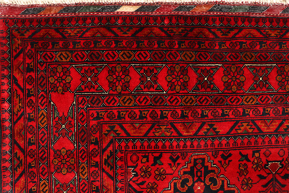 Dark Red Khal Mohammadi 6' 6 x 9' 9 - No. 67041 - ALRUG Rug Store