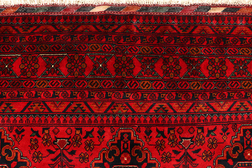 Dark Red Khal Mohammadi 6' 6 x 9' 9 - No. 67041 - ALRUG Rug Store
