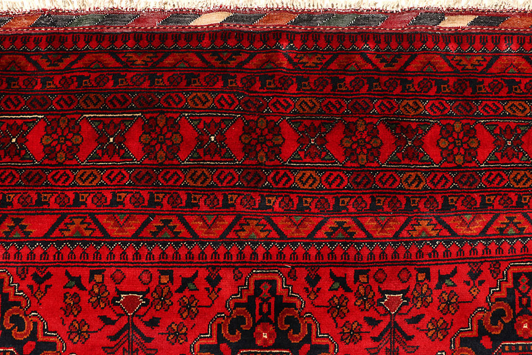 Dark Red Khal Mohammadi 6'  6" x 9'  9" - No. QA44444