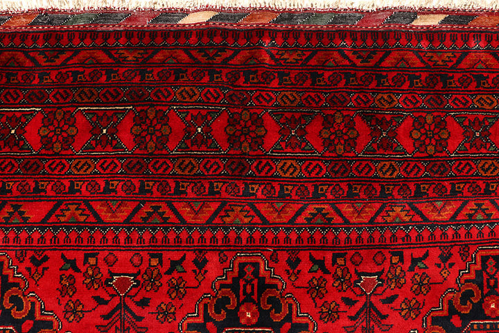 Dark Red Khal Mohammadi 6'  6" x 9'  9" - No. QA44444