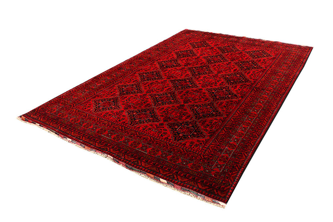 Dark Red Khal Mohammadi 6'  6" x 9'  9" - No. QA44444