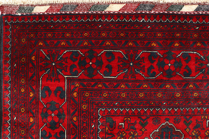 Dark Red Khal Mohammadi 6'  7" x 9'  6" - No. QA40813
