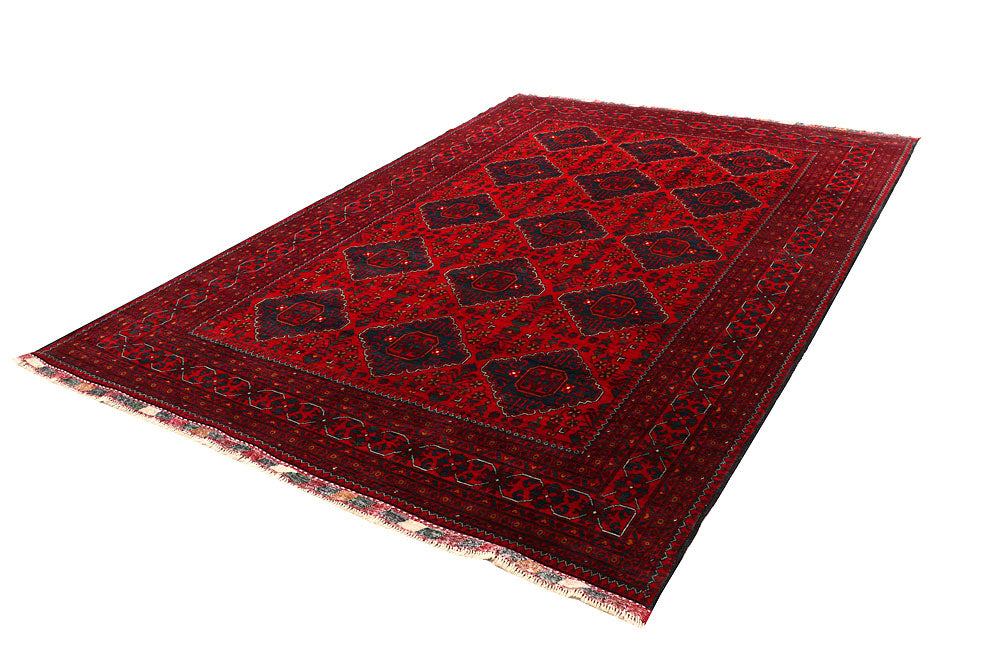 Dark Red Khal Mohammadi 6' 7 x 9' 6 - No. 67042 - ALRUG Rug Store