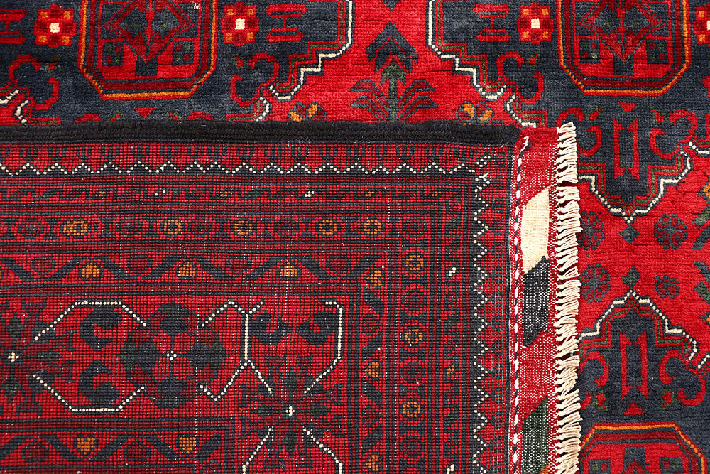 Dark Red Khal Mohammadi 6' 7 x 9' 6 - No. 67042 - ALRUG Rug Store