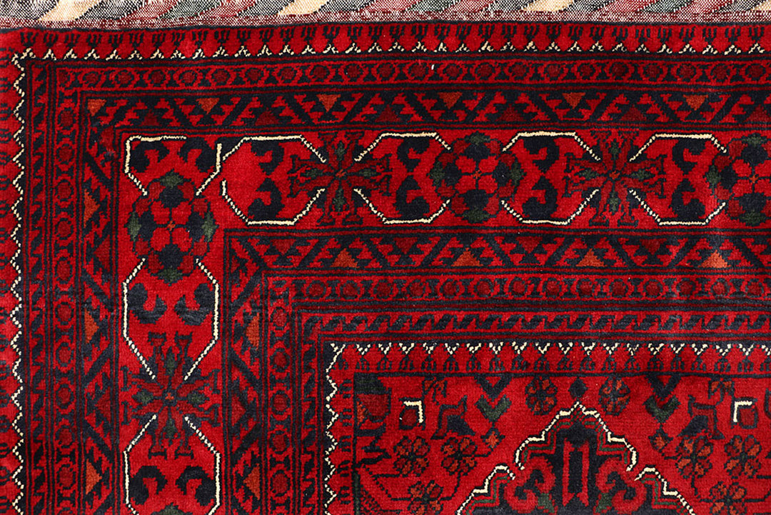 Dark Red Khal Mohammadi 6'  4" x 9'  5" - No. QA81654